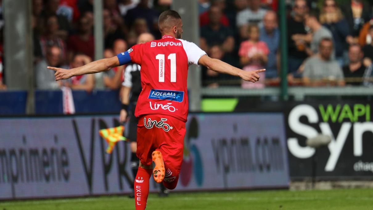 L’Excel Mouscron s’impose face à Courtrai pour la première de Bernd Storck