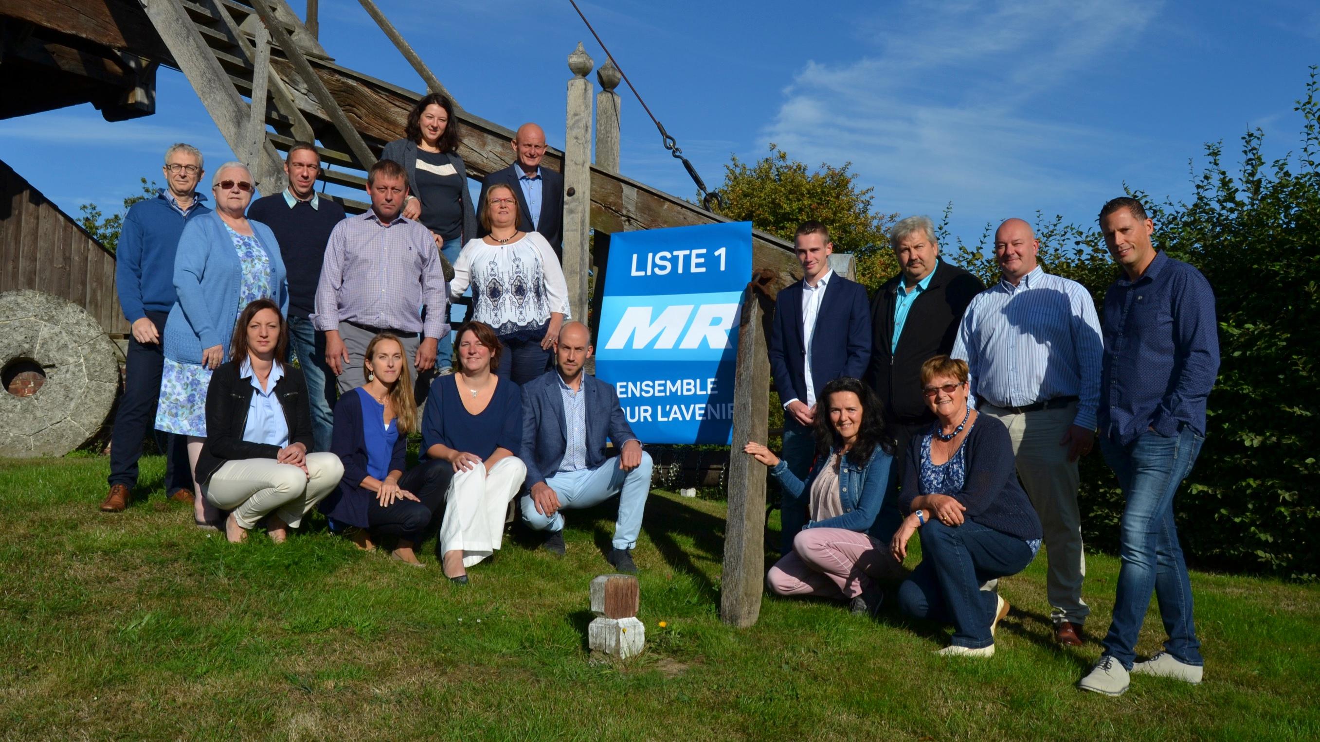 Jeunesse, expérience et diversité pour la liste MR d'Ellezelles