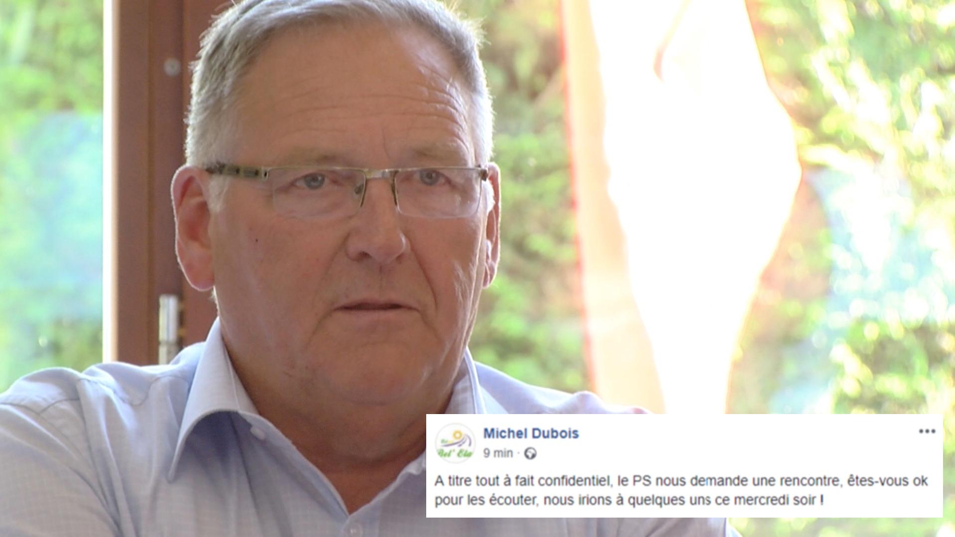 Un post de Michel Dubois sur un rapprochement avec le PS sème le trouble