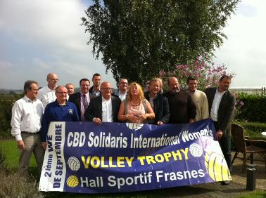Le top du volley féminin à Frasnes