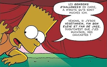 Les Simpson sauce picarde