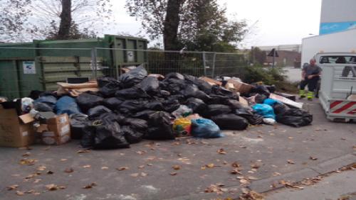 2,1 tonnes de déchets sauvages à la déchetterie