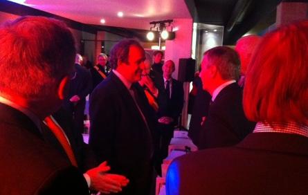 Trêve de Noël : Michel Platini est à Comines