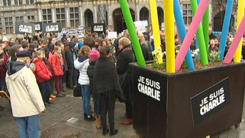 230 élèves mobilisés pour la liberté d’expression
