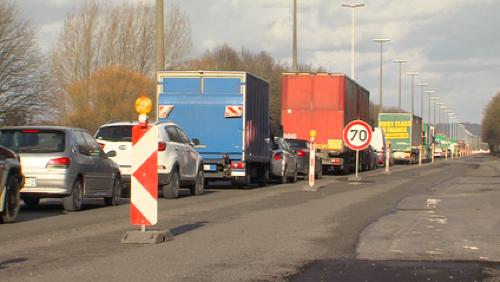 Première phase des travaux sur l’E42/A8
