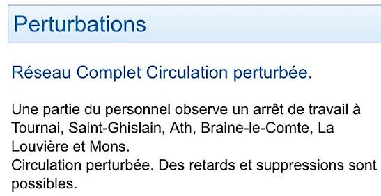 Les accompagnateurs de trains sont en grève