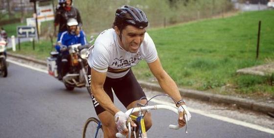 Hommage à Claudy Criquielion lors de la Flèche wallonne