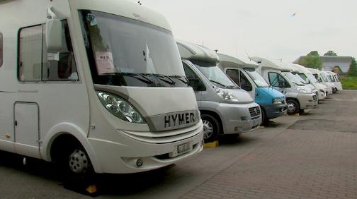 Des motorhomes venus de toute l’Europe