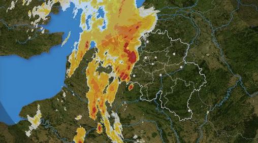 Les orages étaient attendus