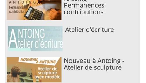 Nouveau site et application communale