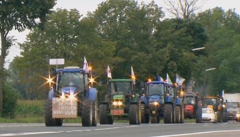 Les agriculteurs quittent Bruxelles