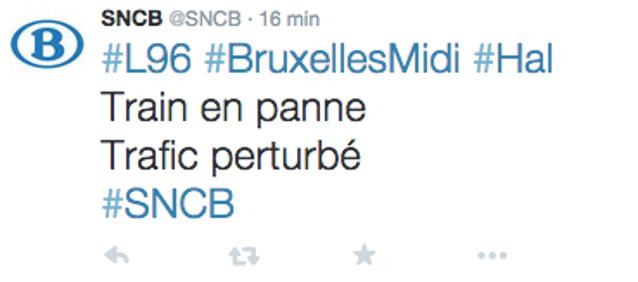Un train en panne : des retards à prévoir