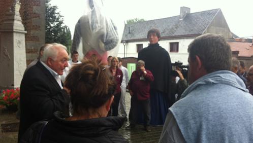 Hommage à Éric Rié lors de la Ducasse