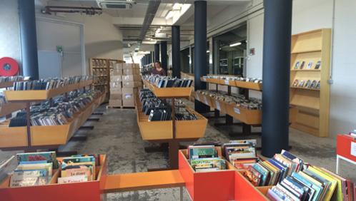 La bibliothèque est prête à accueillir les lecteurs