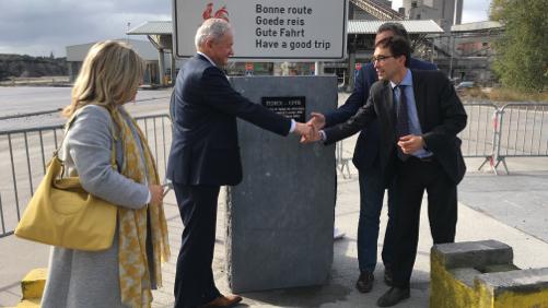 CCB inaugure la première aire de réglage des rétroviseurs en Wallonie