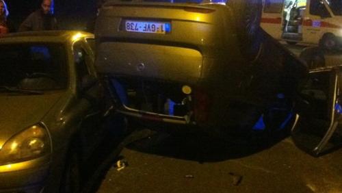 accident spectaculaire