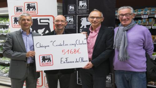 Un chèque de 5168€ au profit du CHwapi