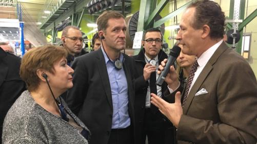 Paul Magnette en visite à Mouscron