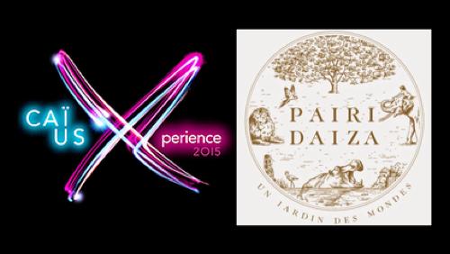 PAIRI DAIZA primé aux CAÏUS de PROMÉTHÉA 2015