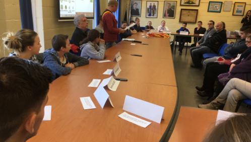 Installation du conseil des ados