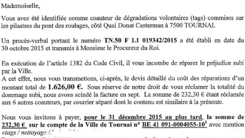 Ils sont 7 à être poursuivis pour des tags