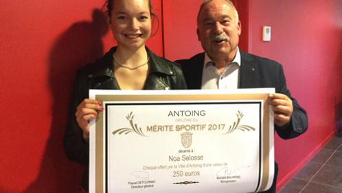 Noa Selosse décroche le mérite sportif 