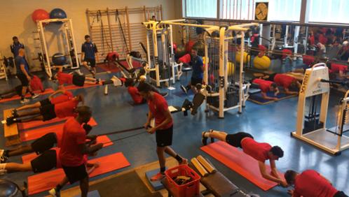 L'Excel bosse dur à Spa