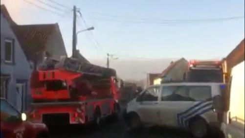 Début d’incendie