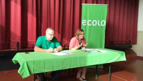 Marie-Colline Leroy tête de liste Ecolo