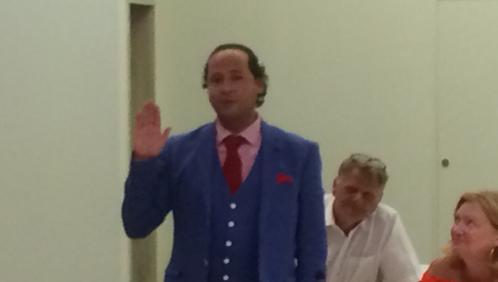 David Vaccari est officiellement échevin
