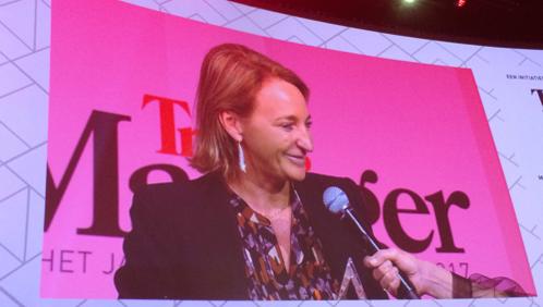 Michèle Sioen « Manager de l’année 2017 » néerlandophone