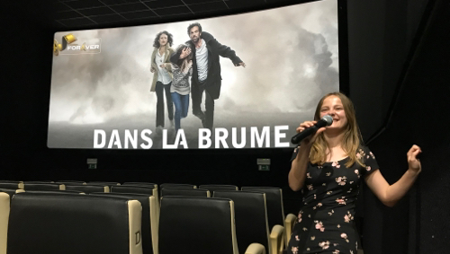 Projection du dernier film de Fantine :Dans la brume