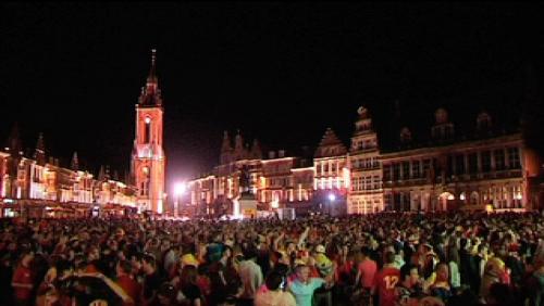 L’écran géant finalement à la Place Reine Astrid
