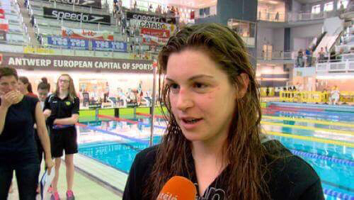 Fanny Lecluyse rate de peu la finale du 100m brasse