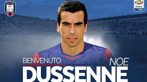 Noë Dussenne en partance pour Crotone (Italie) ?