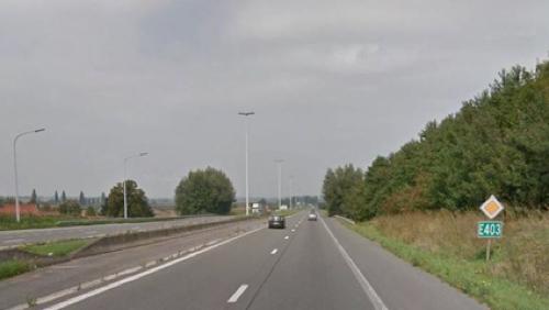 Gros embarras de circulation sur l’autoroute E403