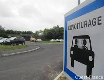 Une aire pour le covoiturage