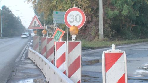 Travaux sur la bretelle de l’E42