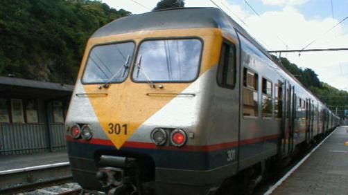 Une personne percutée par un train