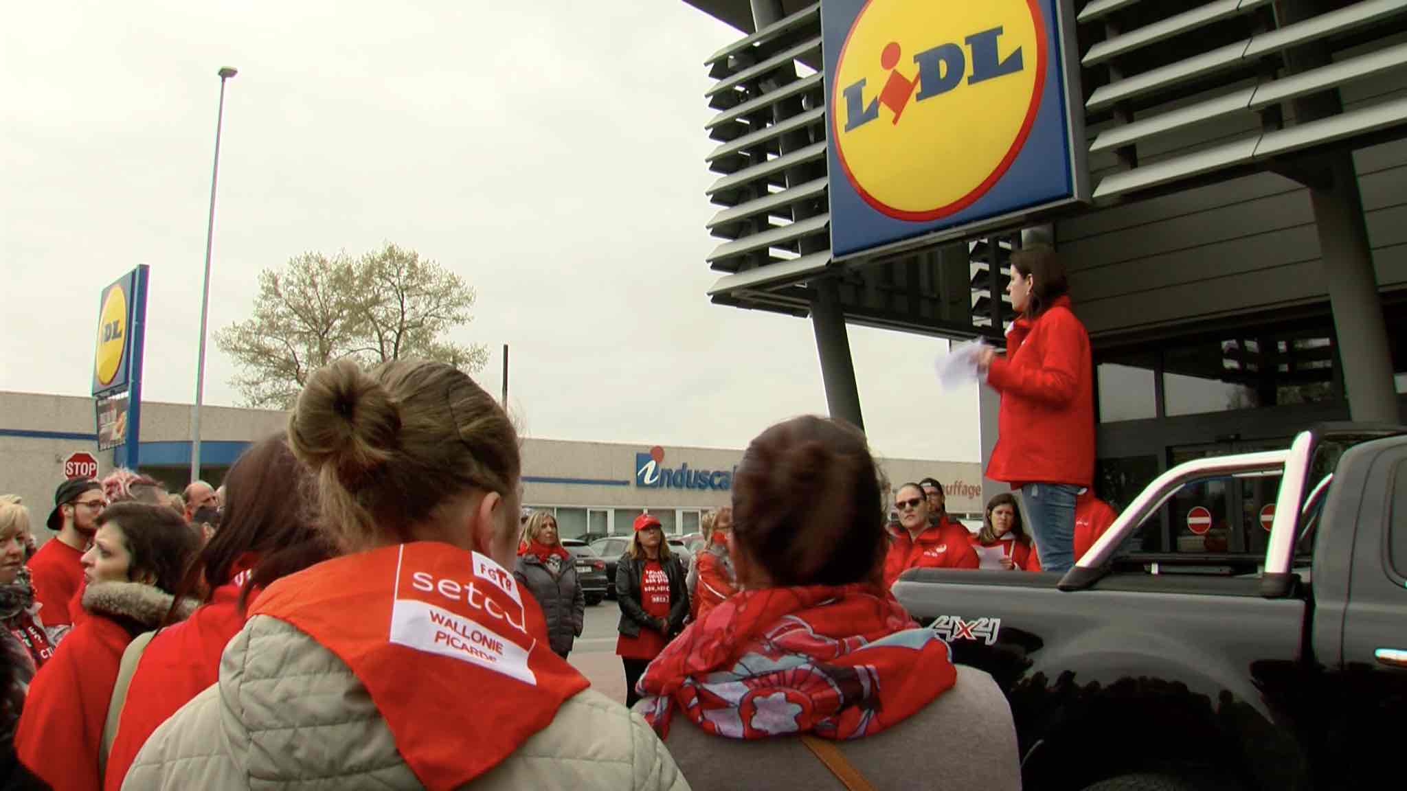 Lidl, les 12 magasins de Wallonie Picarde fermés