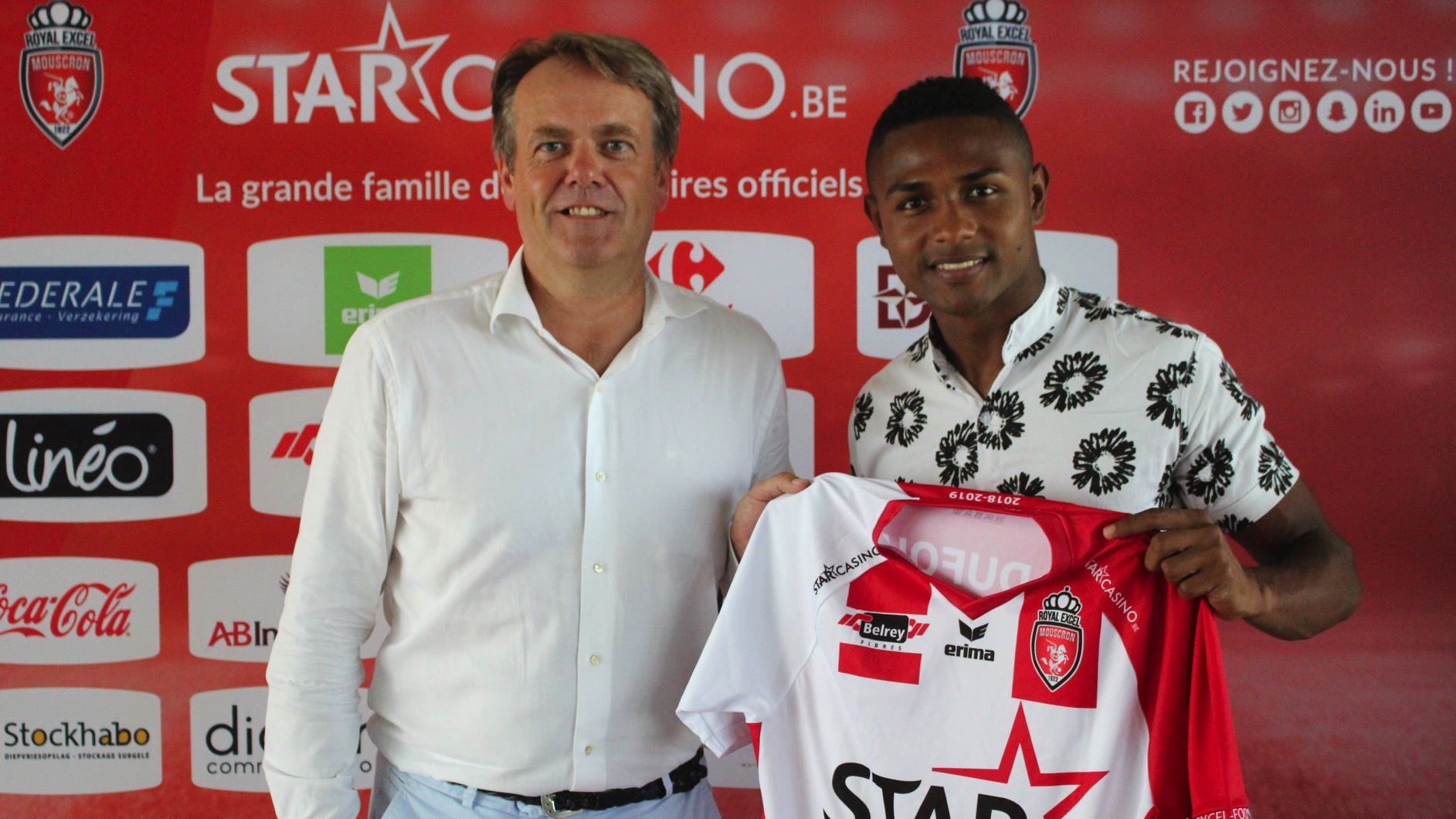 Jesus David Marimon débarque au Royal Excel Mouscron