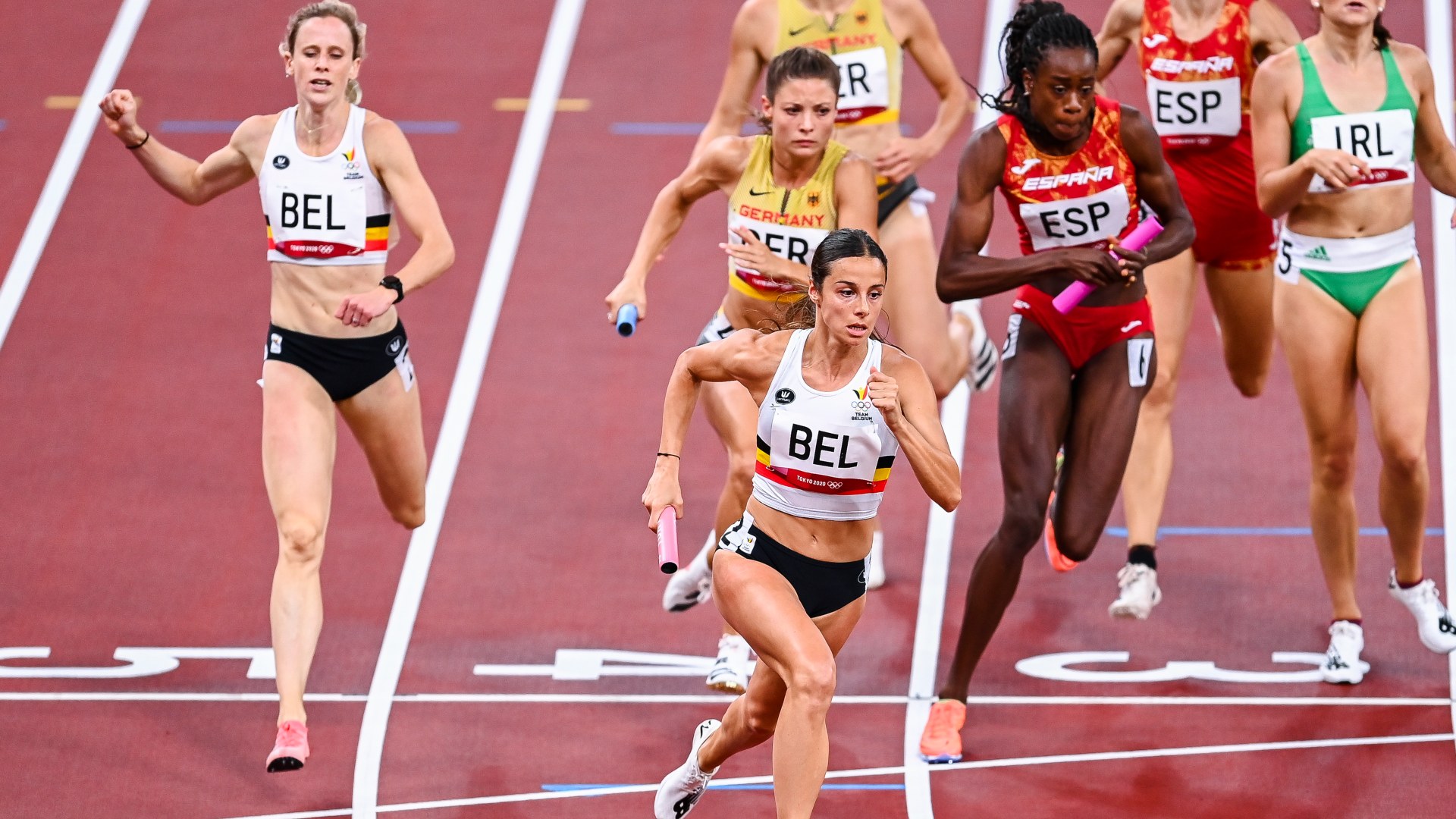 Le relais 4x400m mixte avec Camille Laus cinquième de la finale olympique de Tokyo