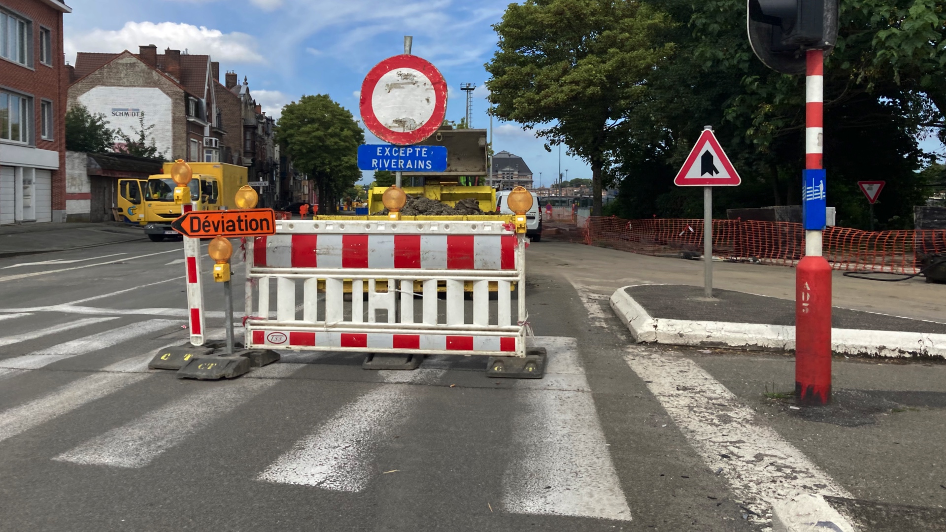 Chantier sur les boulevards à Tournai : la rue des Volontaires également fermée à partir de mardi