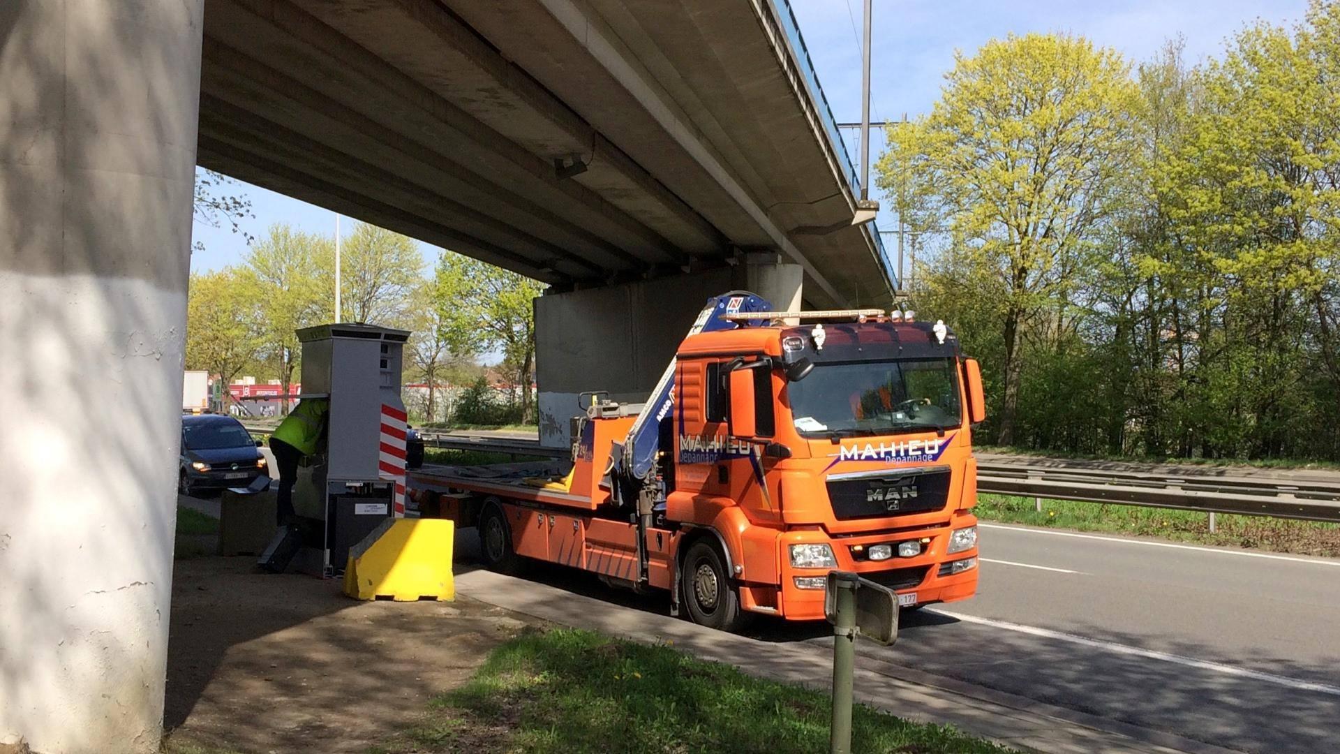 Mouscron : un lidar installé sur le boulevard des Alliés