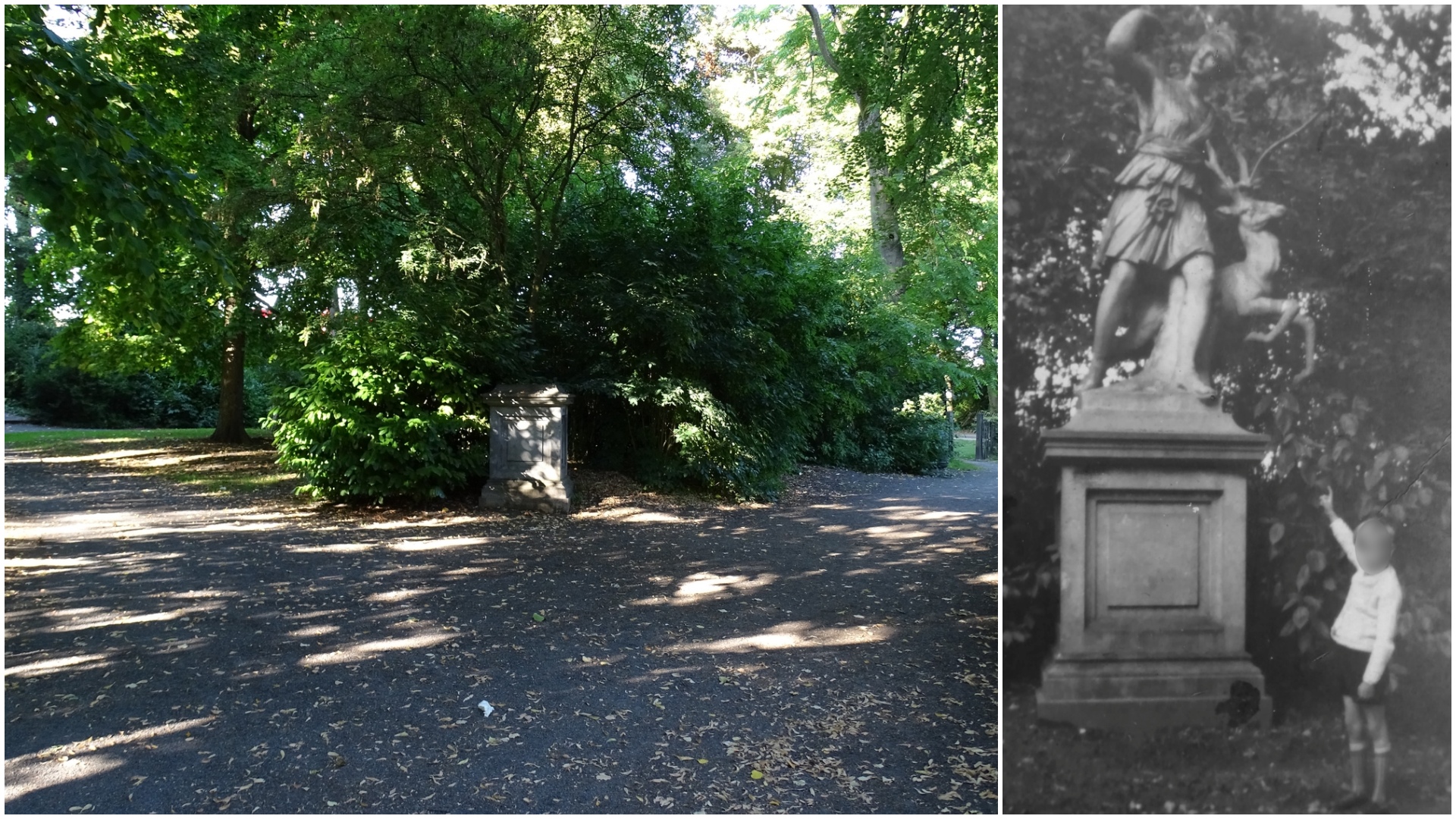 La Ville de Tournai recherche une statue de «Diane chasseresse» disparue du Jardin de la Reine