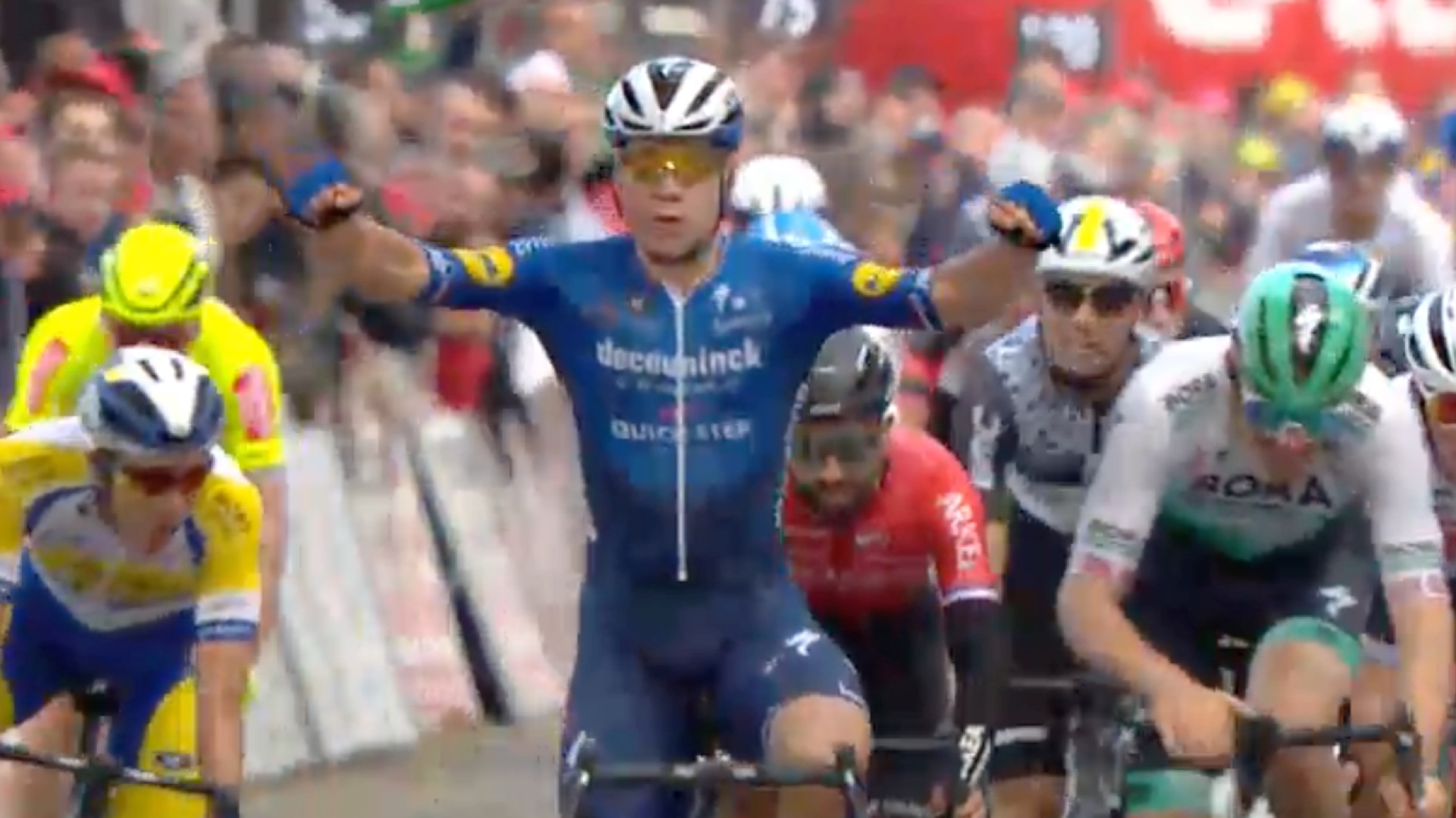 Le cycliste néerlandais Fabio Jakobsen remporte la 80ème édition de l'Eurométropole Tour