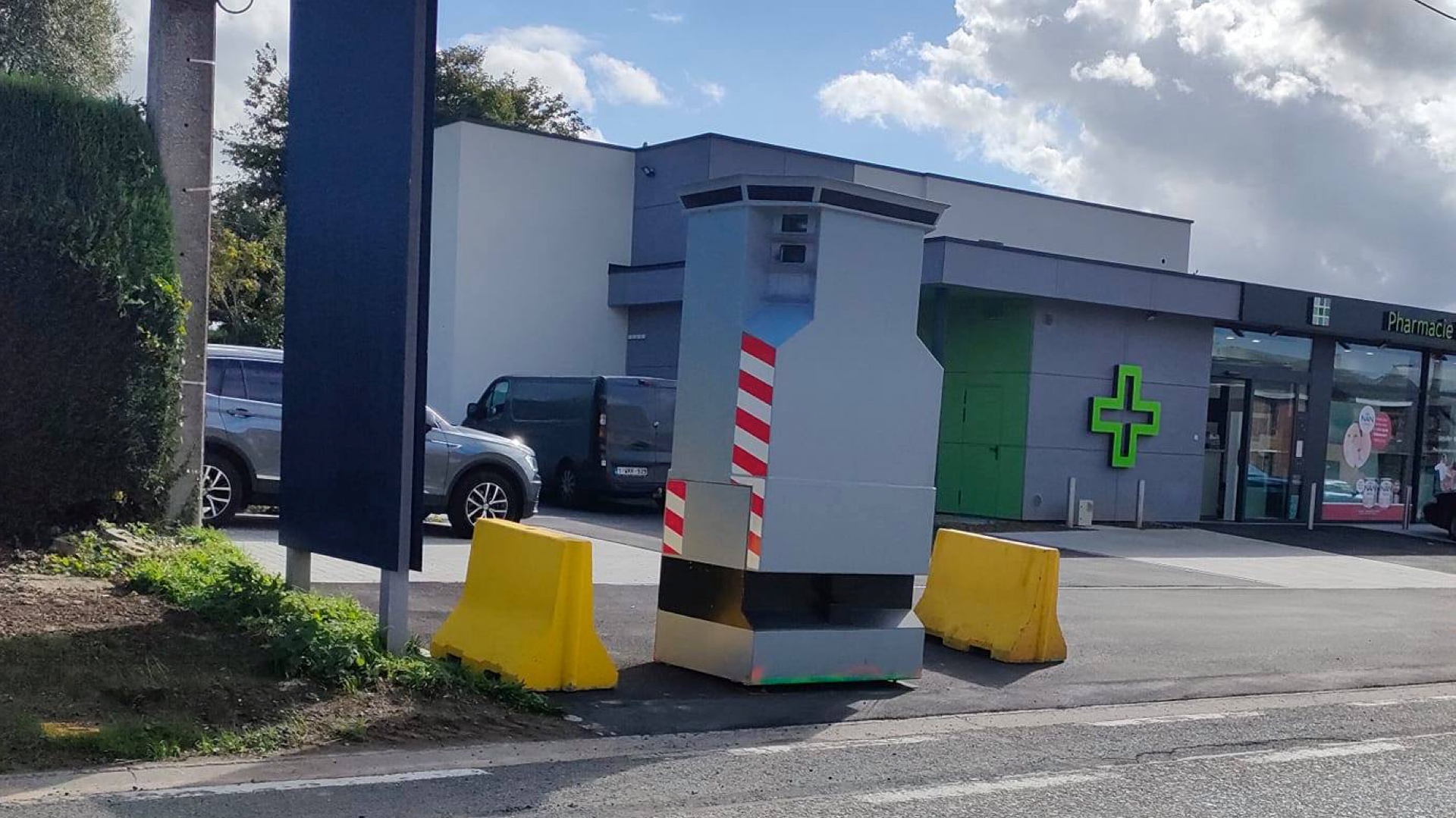 Le lidar de retour à la chaussée de Valenciennes à Irchonwelz