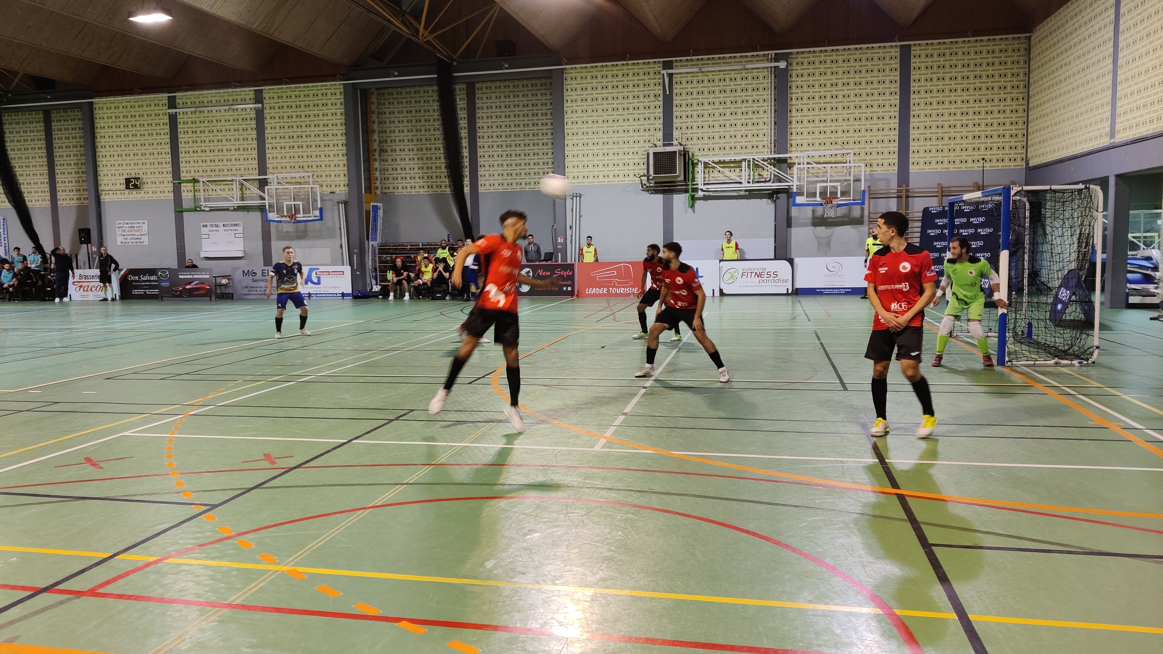Futsal : troisième succès de la saison pour la Squadra Mouscron