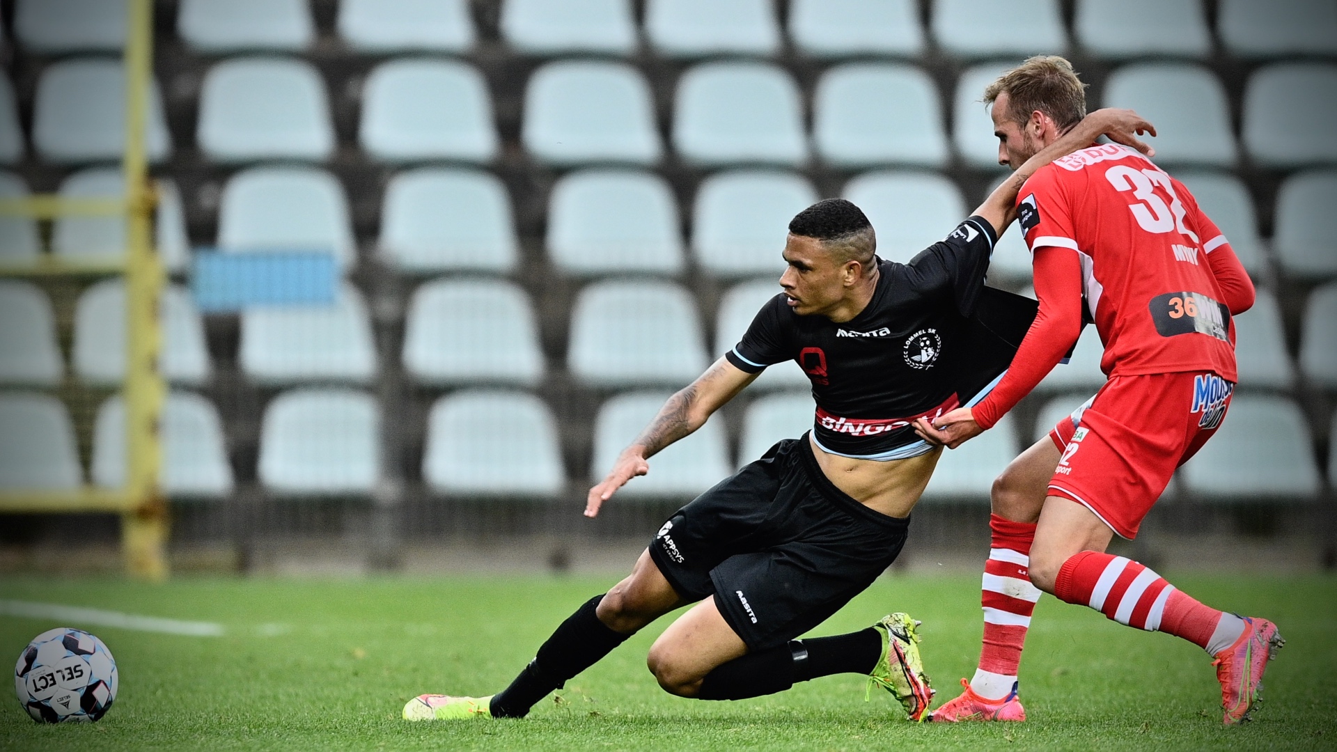 Nouvelle défaite pour l'Excel Mouscron, sèchement battu par Lommel