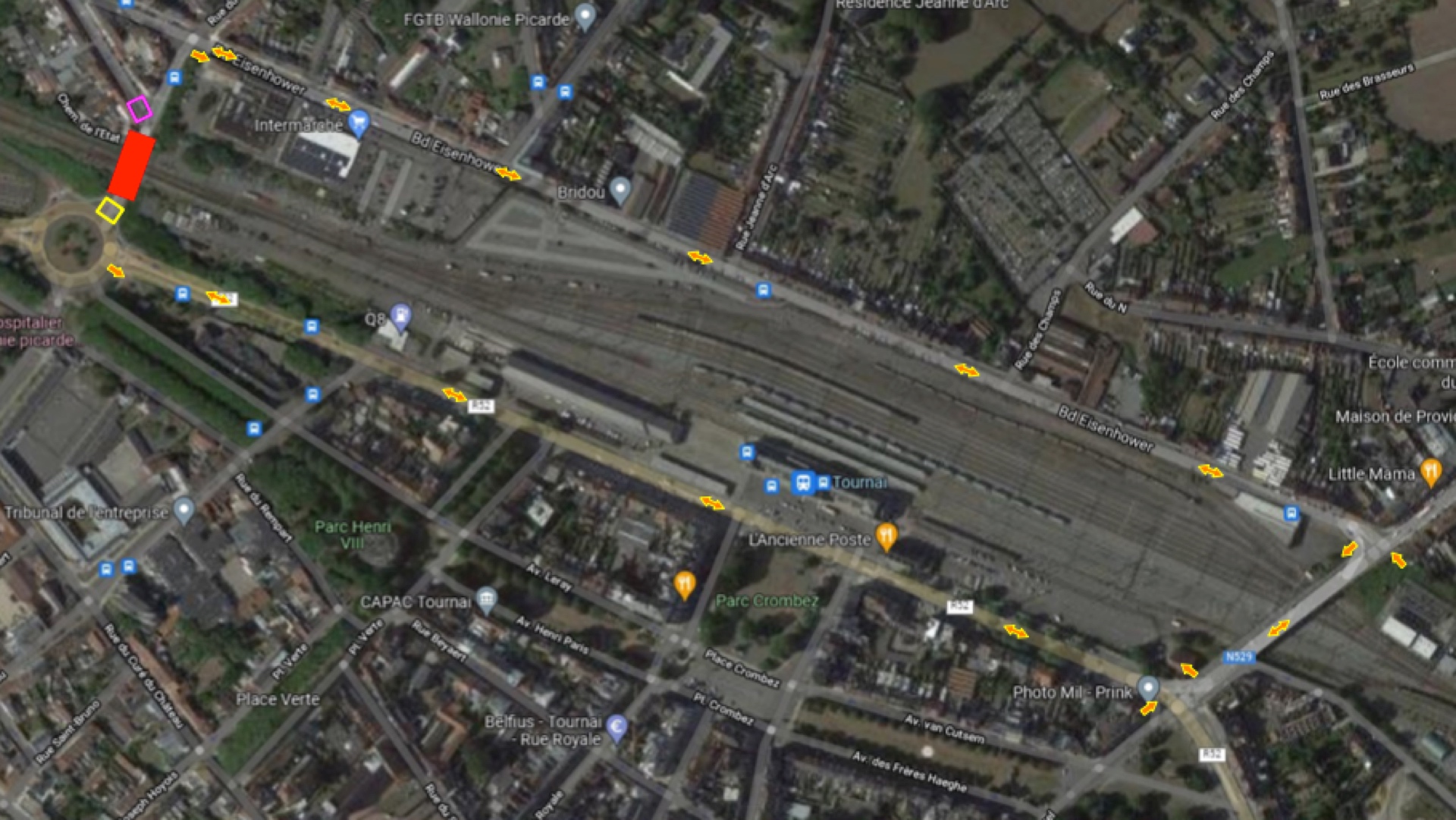 Tournai : la rue du Viaduc fermée du vendredi 12 au mardi 16 novembre